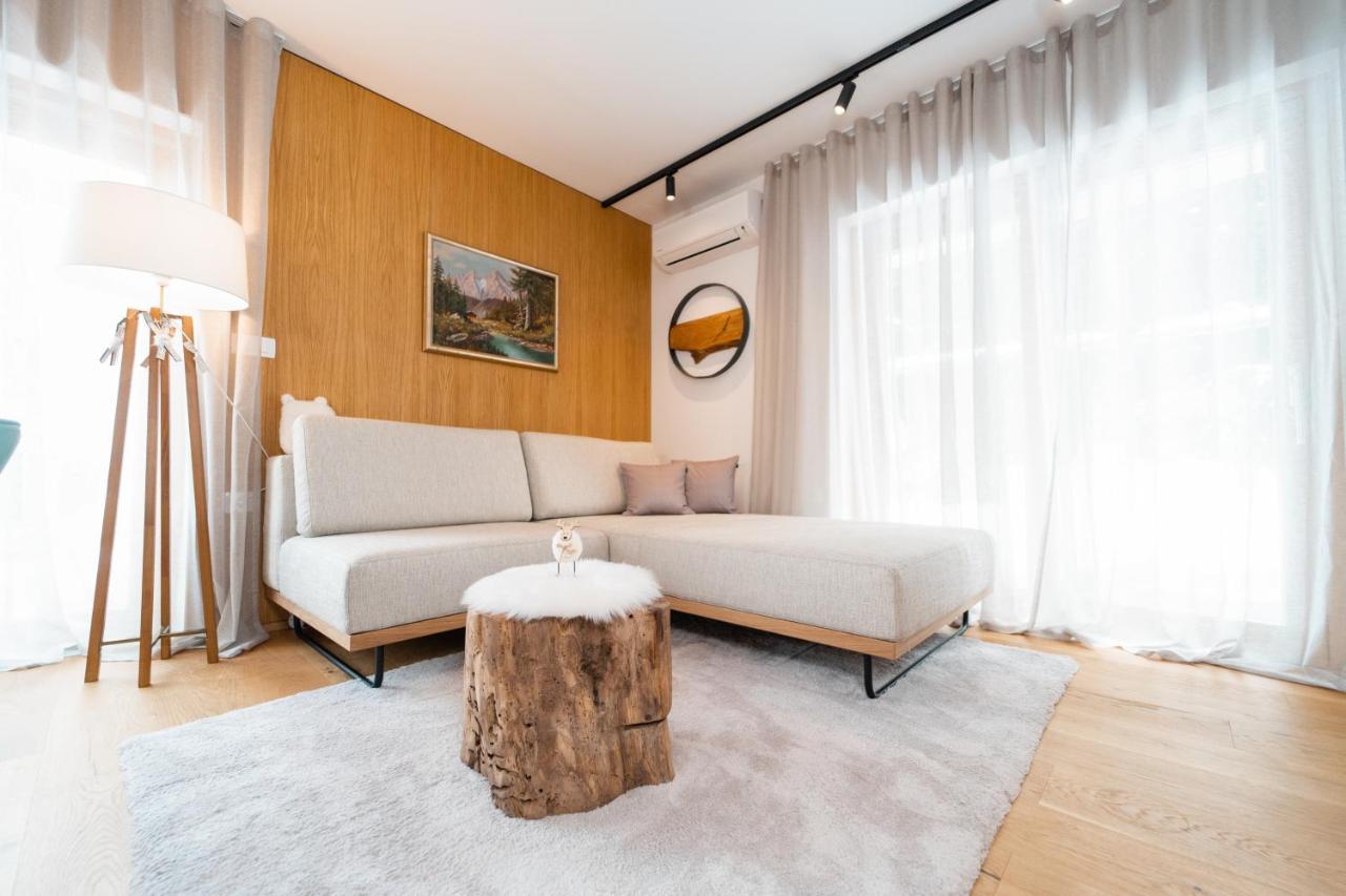 Bor In Bor Luxury Apartment With Sauna & Garden - Kranjska Gora Ngoại thất bức ảnh
